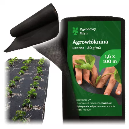 Agrowłóknina Czarna 50 g/m2...