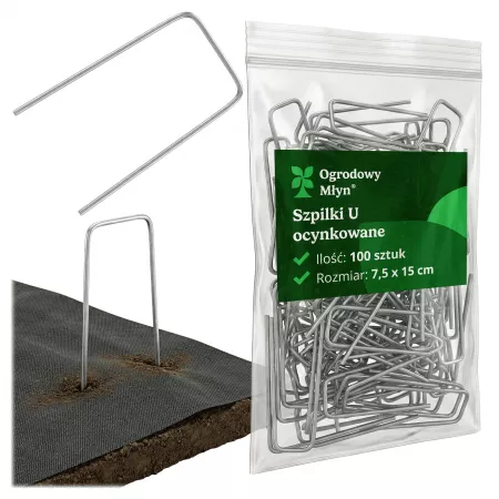 Szpilki U 7,5x15cm...